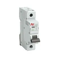 Выключатель автоматический модульный 1п D 50А 10кА AV-10 AVERES EKF mcb10-1-50D-av