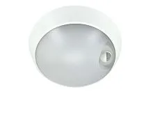 Светильник светодиодный WP 15 C 12W OP 840 D220 WH MDM 220х80мм 12Вт 4000К IP65 ЖКХ круглый пылевлагозащ. с датчиком движения бел. Русский Свет 15071523453