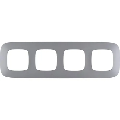 Рамка 4-м Valena Allure универсальная алюм. Leg 754394 фото 2