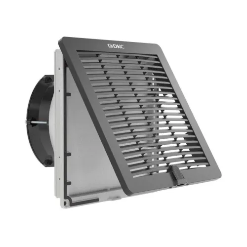 Вентилятор с фильтром RV 100/105м3/ч 115В 205х205мм IP54 RAL9005 DKC R5RV13115B фото 2