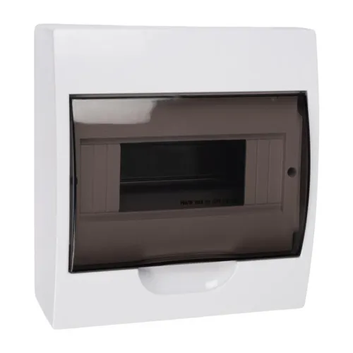 Бокс модульный накладной PDB/W 1008 WH (ЩРН-П- 8) IP41 пластик. Pro JazzWay 5071667