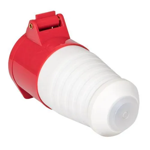 Розетка кабельная 32А 380В 3P+РЕ+N IP44 (225) EKF ps-225-32-380 фото 7