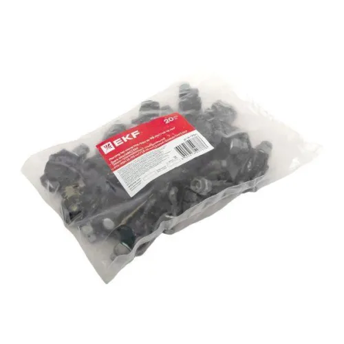 Зажим прокалывающий ответвительный P1X-95N 16-95кв.мм/1.5-10кв.мм ( СИП/голый провод) EKF p-1x-95n фото 8