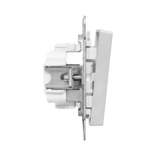 Выключатель 2-кл. СП Эпика механизм алюм. EKF UP1-SWA-20 фото 2