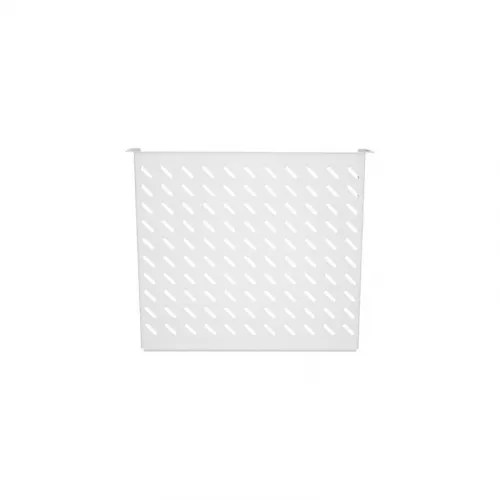 Полка фронтальная 19дюйм 2U глубиной 400мм крепеж в компл. сер. TLK TLK-SHFR-400-GY фото 3