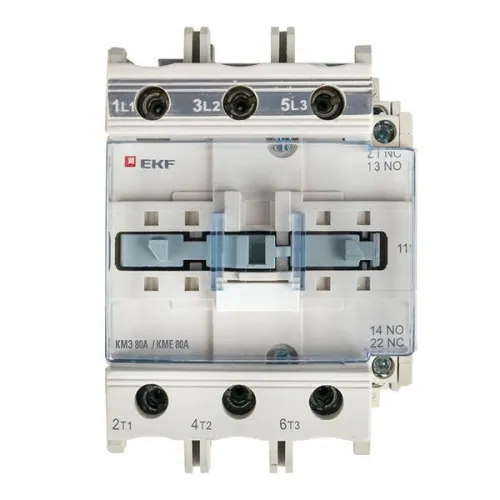 Контактор КМЭ-3 80А кат. 230В AC 1НО+1НЗ EKF ctr-s-80-220 фото 5