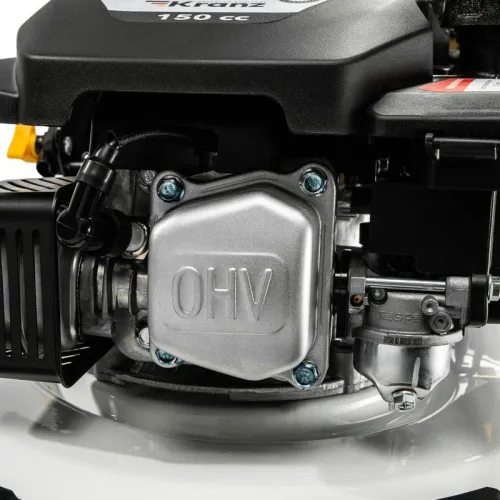 Газонокосилка бензиновая KR-430NSP несамоходная 150куб.см 43см Kranz KR-16-1235 фото 3