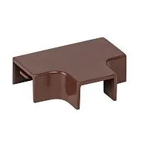 Угол T-образный 15х10 под темн. дерево Plast PROxima (уп.4шт) EKF tchd-15-10x4