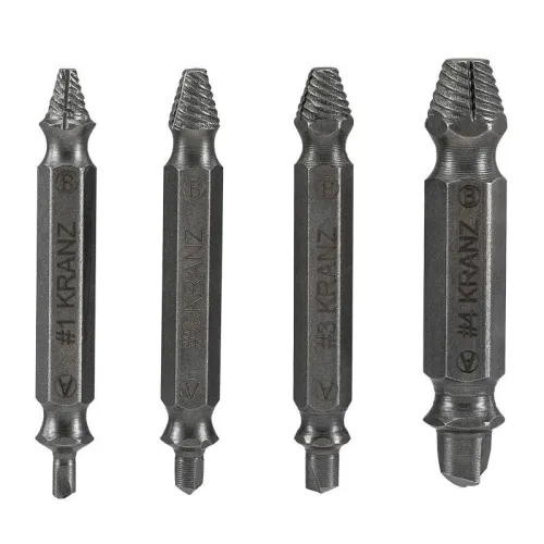 Набор экстракторов для шурупов Профи Kranz KR-12-6703 фото 2