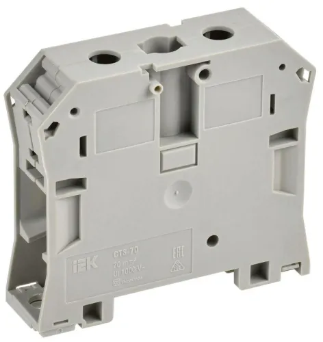 Колодка клеммная CTS ARMAFIX 70кв.мм сер. IEK YCT10-00-K03-070