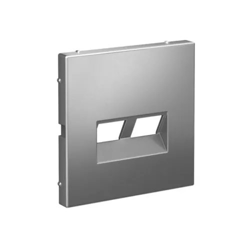 Накладка двойная ArtGallery для информационных функций типа Keystone сталь SE GAL000990 фото 2