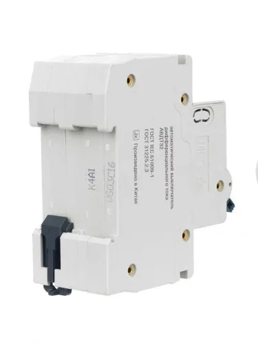 Выключатель автоматический дифференциального тока 2п C 16А 30мА тип AC 4.5кА АВДТ 32 C16 GENERICA MAD25-5-016-C-30 фото 9