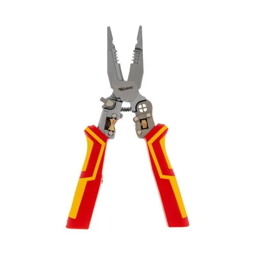 Плоскогубцы многофункциональные диэлектрические PRO 210мм с тестером Kranz KR-12-4656-3 фото 3