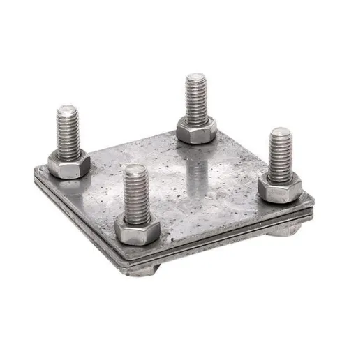 Зажим полоса 40 - полоса 40 (3 пластины 70х70мм) Ni PROxima EKF lp-g3105-ni фото 2