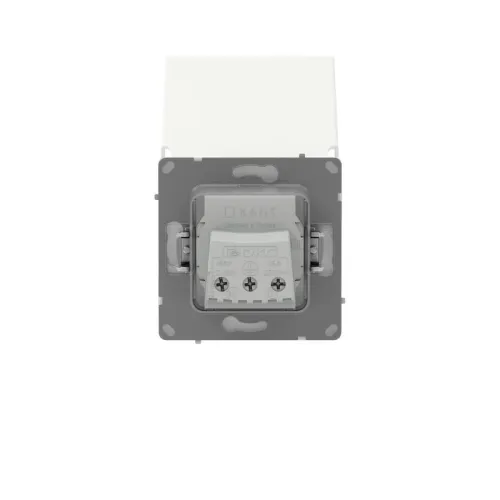 Розетка силовая KANT IP44 2P+E защ. шторки с крышкой бел. магнолия DKC 7000013 фото 2