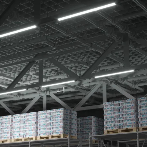 Светильник светодиодный WLF-1 40Вт 4000К IP20 3600лм 1192х75х25мм ДПО линейный матов. рассеив. алюм. GAUSS 144125236 фото 6