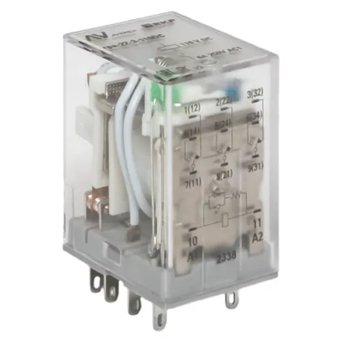 Реле промежуточное RPA 22/3 6A 110В DC AVERES EKF rpa-22-3-110DC фото 7