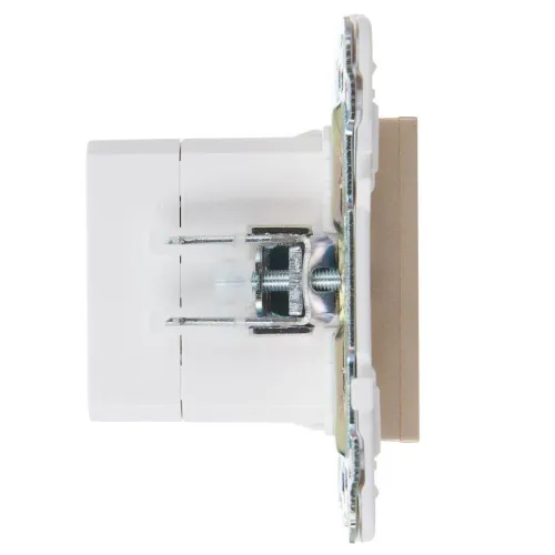 Розетка USB A+C 3.1А SKANDY SK-R14Sh шампань IEK SK-U22-D31-K37 фото 4