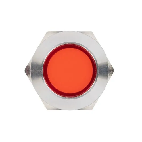 Лампа сигнальная S-Pro67 19мм красн. 24В EKF s-pro67-312 фото 4