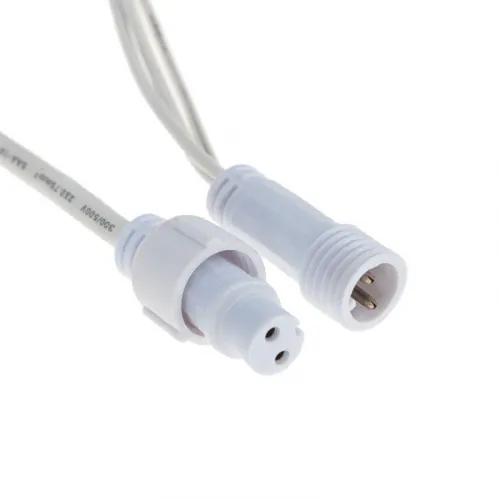 Гирлянда светодиодная "Айсикл" (бахрома) 2.4х0.6м 88LED бел. 5.5Вт 230В IP65 эффект мерцания провод бел. Neon-Night 255-036 фото 3