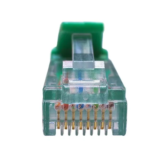 Патч-корд UTP 5e 4х2 26AWG (7х0.16мм) Cu LSZH 3м зел. SUPRLAN 10-0159 фото 4