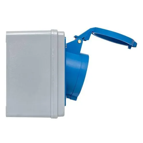 Розетка 1423 2Р+РЕ 32А 220В IP44 с блокировкой и выкл. EKF ps-1423-32-220 фото 9