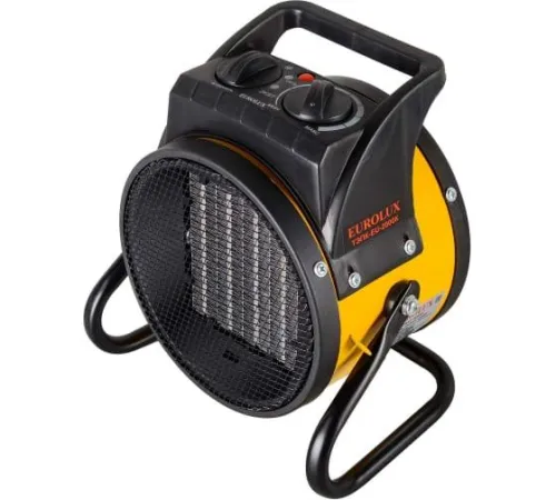 Пушка тепловая электрическая ТЭПК-EU-2000K круглая керамич. нагрев. элемент EUROLUX 67/1/35 фото 4