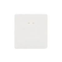 Выключатель 1-кл. СП ROUND MIELE 10А с подсветкой перламутр Kranz KR-78-0713-1