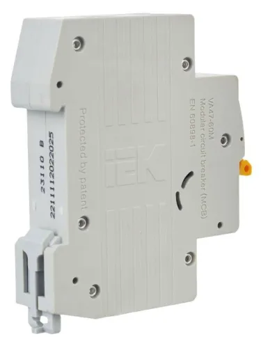 Выключатель автоматический модульный 1п B 25А 6кА ВА47-60M KARAT IEK MVA31-1-025-B фото 9