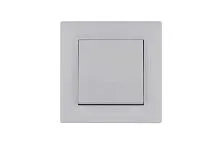 Выключатель 1-клав. Karea RIZZ бел. Makel 88001001