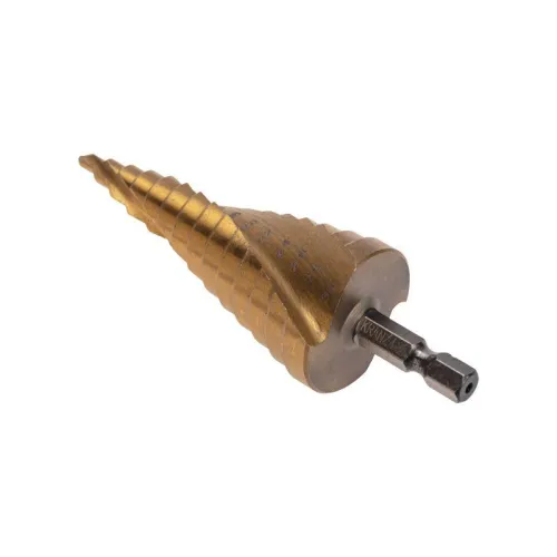 Сверло ступенчатое по металлу ТИТАН 4.0-30.0мм Kranz KR-12-6612 фото 4