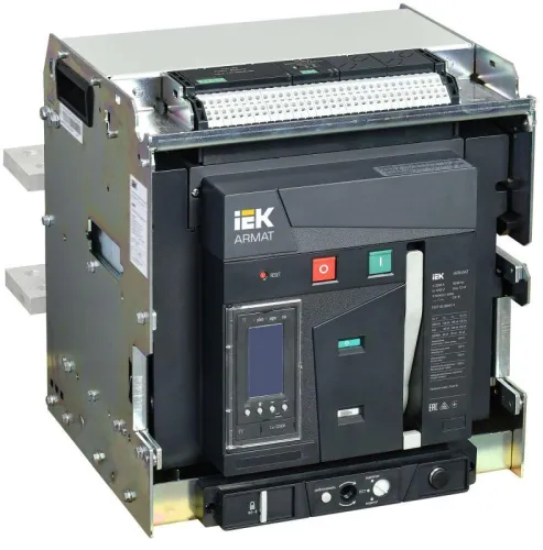 Выключатель автоматический воздушный 3п F 3200А 100кА TY выдвижн. с комплектом аксессуаров ARMAT IEK AR-ACB-3VF-100-3200A-TYCF