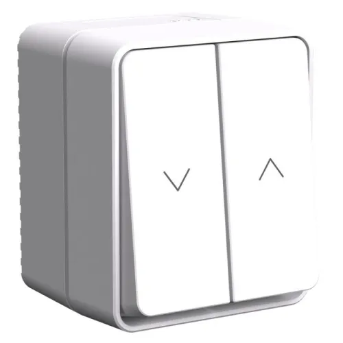 Выключатель для жалюзи 2-кл. ОП AtlasDesign PROFI 10А IP54 бел. SE ATN540119