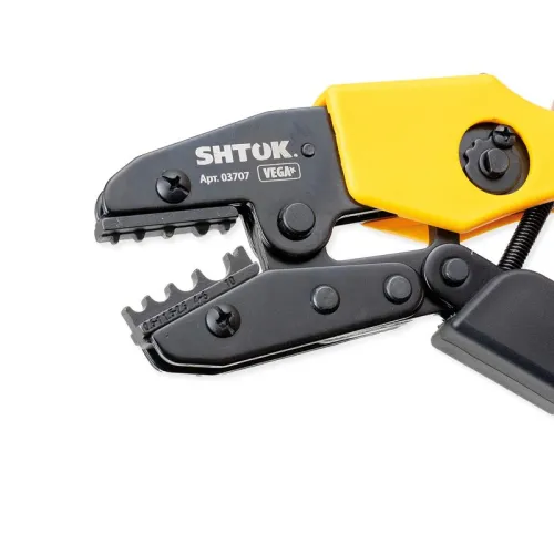 Пресс-клещи ПК-23+ матрица профиль клиновидный 0.5-10.0кв.мм (03707) SHTOK 376214 фото 4