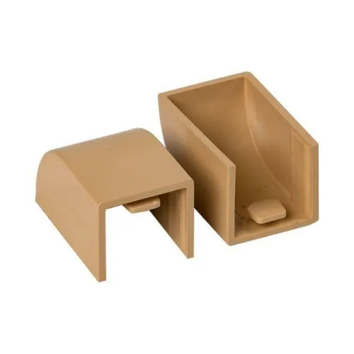 Заглушка 16х16 под свет. дерево Plast PROxima (уп.4шт) EKF ecl-16-16x4 фото 6