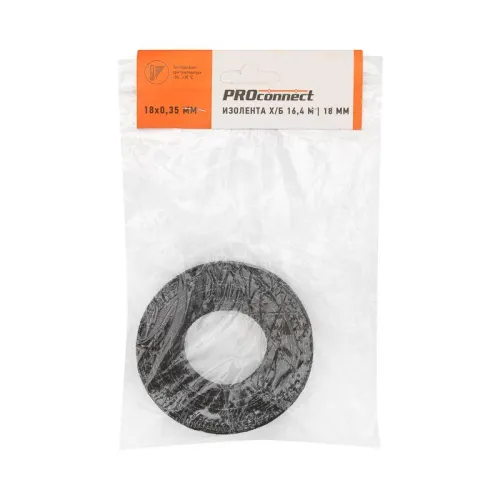 Изолента х/б 18мм двусторонняя (рул.16.4м) Proconnect 09-2411-4 фото 4