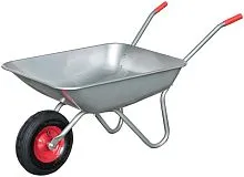 Тачка садовая 65л грузоподъемность 100кг FIT 77543