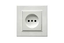 Розетка 1-м Karea LINE STAR без заземл. жемчуж. Makel 86100022