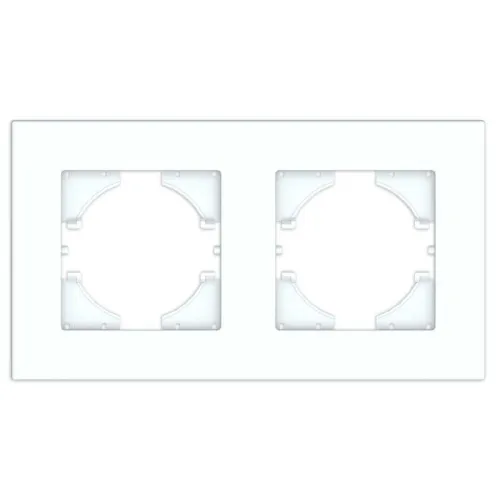 Рамка 2-местн City бел. GUSI С1112-001