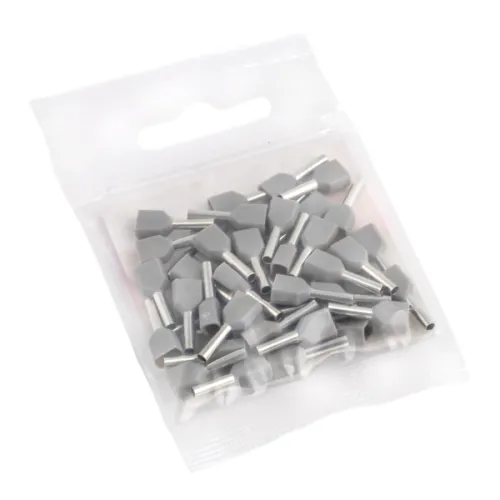 Наконечник штыревой втулочный изол. НШвИ(2) 0.75-8 (уп.50шт) EKF nhvi2-0.75-8 фото 2