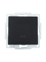 Выключатель промежуточный 1-кл. СП Vesna механизм черн. бархат LEZARD 742-4288-107