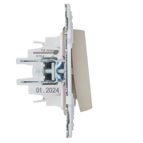 Выключатель 1-кл. SKANDY 10А SK-V01B беж. IEK SK-V10-0-10-K10 фото 4