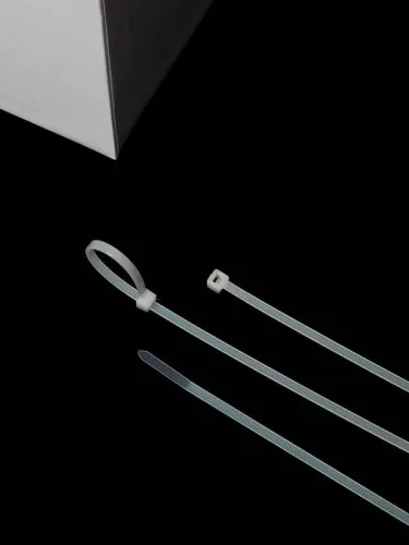 Хомут кабельный 3.6х300 нейл. бел. (уп.100шт) IEK UHH31-D036-300-100 фото 2