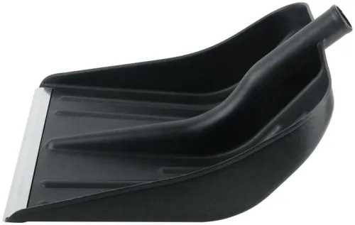 Лопата для уборки снега малая 360х400мм без черенка пластик. 68098 фото 5