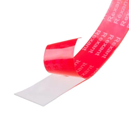 Лента клейкая двухсторонняя прозрачная на VHB акриловой основе 12ммх5м Rexant 09-6058 фото 2