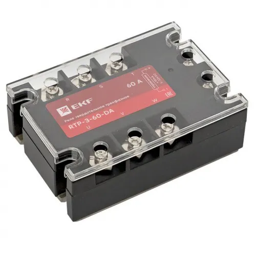 Реле твердотельное трехфазное RTP-60-DA PROxima EKF rtp-3-60-da фото 6