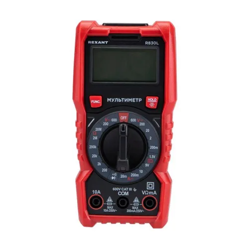 Мультиметр портативный R830L Rexant 13-3106 фото 8