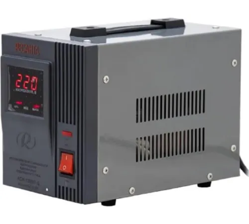 Стабилизатор напряжения АСН-1500/1-Ц 1ф 1.5кВт IP20 релейный Ресанта 63/6/3 фото 4