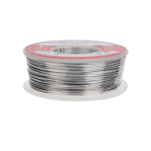 Припой катушка с канифолью 100гр d0.5мм (Sn60 Pb40 Flux 2.2%) (блист.) Rexant 09-3201 фото 2