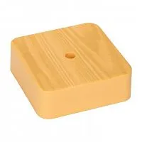 Коробка разветвительная KMP-030-030 75х75х26 свет. дерево PROxima EKF plc-kmr-030-030-s